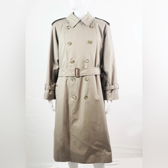 Burberry Other - Vintage Near Mint Burberry Beige Trench Coat
